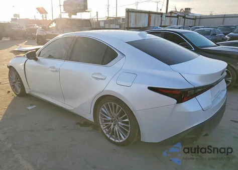 2023 Lexus Is 300 z USA, uszkodzony, nr VIN JTHDA1D27P5124486